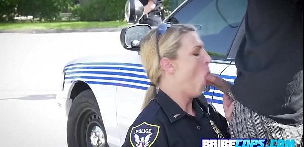  Big tits MILF fucked hard by big black cock in the middle of the street.